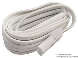 31000R - Telephone Modular Cable, BT431A Plug to BT431A Plug, 9.8 ft, White - PRO SIGNAL