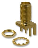 142-0701-871 - RF / Coaxial Connector, SMA Coaxial, Straight Bulkhead Jack, Board Edge / End Launch, 50 ohm - JOHNSON - CINCH CONNECTIVITY