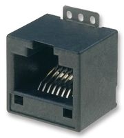 85513-5013 - Modular Connector, RJ45 Jack, 1 x 1 (Port), 8P8C, Cat3, Surface Mount - MOLEX