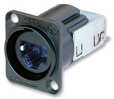 NE8FDY-C6-B - Modular Connector, RJ45 Jack, 1 x 1 (Port), 8P8C, Cat6, IP65, Cable Mount - NEUTRIK