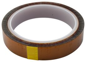 51408-00008-00 - Masking Tape, PI (Polyimide) Film, Amber, 19 mm x 33 m - TESA