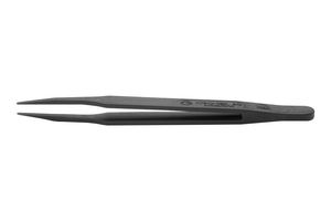 702A.CF - Tweezer, ESD, Bent, Round, PA66, 115 mm - IDEAL-TEK