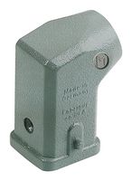 19200031643 - Heavy Duty Connector, M20, Hood, Side Entry, Zinc Body, 1 Lever, 3A - HARTING