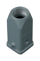 93601-0681 - Heavy Duty Connector, M20, Hood, Top Entry, Nylon (Polyamide) Body, 1 Lever, 3A - MOLEX