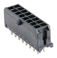 43045-1627 - Pin Header, Power, 3 mm, 2 Rows, 16 Contacts, Through Hole Straight, Micro-Fit 3.0 43045 - MOLEX