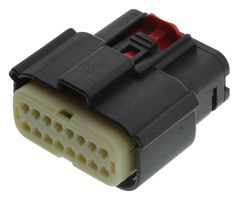 33472-1606 - Automotive Connector Housing, MX150 33472, Receptacle, 16 Ways - MOLEX