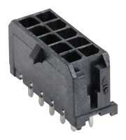 43045-1028 - Pin Header, Power, 3 mm, 2 Rows, 10 Contacts, Through Hole Straight, Micro-Fit 3.0 43045 - MOLEX