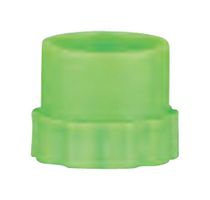 8001038 - Syringe Barrel Tip Cap, Green, QuantX Series, 50 Pack - FISNAR