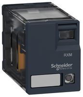 RXM2AB3BD - Power Relay, DPDT, 24 VDC, 12 A, Zelio RXM, Socket - SCHNEIDER ELECTRIC