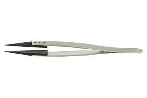 2CFR.SA.1 - Tweezer, General Purpose, Straight, Pointed, Polyamide Tip, 130 mm Length - IDEAL-TEK