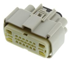 34985-1602 - Automotive Connector Housing, MX150 34985, Receptacle, 16 Ways - MOLEX