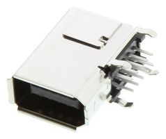 55445-1029 - I/O Connector, 10 Contacts, Receptacle, I/O, Through Hole, 55445, PCB Mount - MOLEX