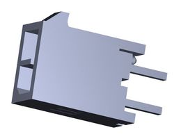 206832-0201 - Pin Header, Power, 2 Rows, 2 Contacts, Through Hole Straight, Micro-Fit+ 206832 - MOLEX