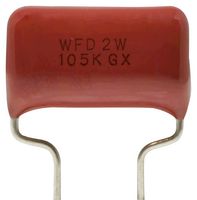 ECWFD2J153JB - General Purpose Film Capacitor, Metallized PP, Radial Box - 2 Pin, 15000 pF, ± 5%, 141 V, 630 V - PANASONIC