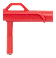 73106-2 - Banana Test Connector, Jack, Cable Mount, 4 A, 1 kV, Nickel Plated Contacts, Red - POMONA