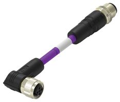 TAB62646501-002 - Sensor Cable, 2P, PROFIBUS, 1 m, 3.28 ft - TE CONNECTIVITY