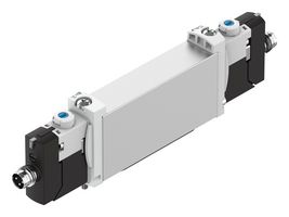 VUVG-B14-T32C-AZT-F-1R8L - AIR SOLENOID VALVE, FLANGE, 10BAR, 24VDC - FESTO