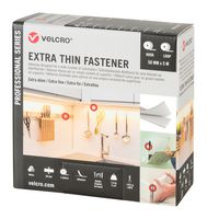 VEL-PS20017 - Tape, Hook and Loop, Hook and Loop, Roll, White, Professional Series, 50 mm x 5 m - VELCRO