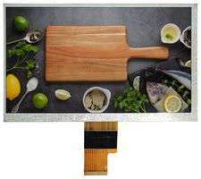 MDT0700E3IH-LVDS - TFT LCD, 7 ", 1024 x 600 Pixels, Landscape, RGB, 3.3V - MIDAS