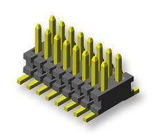 FTE-109-03-G-DV . - Pin Header, Board-to-Board, 0.8 mm, 2 Rows, 18 Contacts, Surface Mount Straight, FTE - SAMTEC