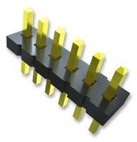 FTS-103-02-L-D - Pin Header, Vertical, Board-to-Board, 1.27 mm, 2 Rows, 6 Contacts, Through Hole, FTS - SAMTEC