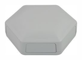 CBHEX1-60-GY - Plastic Enclosure, Hex-Box IoT, ABS, 45 mm, 130 mm, 146 mm, IP40 - CAMDENBOSS
