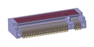 10157930-001RLF - Card Edge Connector, PCIe, Dual Side, 67 Contacts, Surface Mount, Right Angle, Solder - AMPHENOL COMMUNICATIONS SOLUTIONS