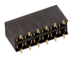 61002821821 - PCB Receptacle, Board-to-Board, 2.54 mm, 2 Rows, 28 Contacts, Surface Mount Straight, WR-PHD - WURTH ELEKTRONIK