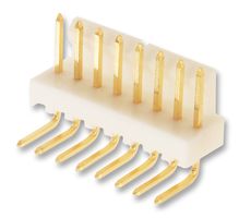 22-12-2084 - Pin Header, Signal, 2.54 mm, 1 Rows, 8 Contacts, Through Hole Right Angle - MOLEX