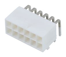 39-30-1122 - Pin Header, Wire-to-Board, 4.2 mm, 2 Rows, 12 Contacts, Through Hole Right Angle - MOLEX
