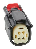 33472-4002 - Automotive Connector Housing, Light Grey, MX150 33472 Series, Receptacle, 4 Ways - MOLEX