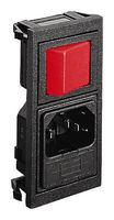 BZV01/Z0000/11 - Un-Filtered IEC Power Entry Module, IEC C14, General Purpose, 10 A, 250 VAC, 2-Pole Switch - BULGIN LIMITED