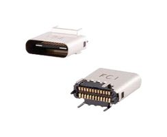 10132328-10011LF - USB Connector, USB Type C, USB 3.1, Receptacle, 24 Ways, Surface Mount, Through Hole Mount - AMPHENOL COMMUNICATIONS SOLUTIONS