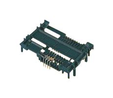 7334L2622F01LF - Memory Card Connector, Smart Card, Push-Pull, 8 Contacts, Copper Alloy, Gold Plated Contacts - AMPHENOL COMMUNICATIONS SOLUTIONS