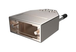 8655MH5001LF - D Sub Backshell, DD, 180°, Zinc Body - AMPHENOL COMMUNICATIONS SOLUTIONS