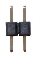 G800LF306018EU - Pin Header, Board-to-Board, 2.54 mm, 1 Rows, 2 Contacts, Through Hole Straight, G800 Series - AMPHENOL COMMUNICATIONS SOLUTIONS