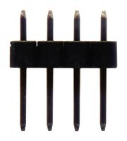 G800W304018EU - Pin Header, Board-to-Board, 2.54 mm, 1 Rows, 4 Contacts, Through Hole Straight, G800 Series - AMPHENOL COMMUNICATIONS SOLUTIONS