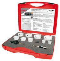 126306 - Hole Saw Set, Bi-Metal, 11 Pieces - RUKO