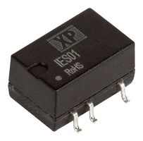 IES0105S06 - Isolated Surface Mount DC/DC Converter, ITE, 1:1, 1 W, 1 Output, 6 V, 167 mA - XP POWER