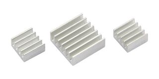 110990048 - Heat Sink Kit, Aluminium, Raspberry Pi 3B/3B+ - SEEED STUDIO