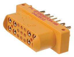 GFSH624F3H/AA - Rectangular Power Connector, 30 Contacts, GFSH Series, Panel PCB Mount, Through Hole Straight - POSITRONIC