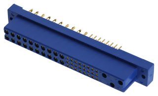 PCIH47F9300A1/AA-246.0 - Rectangular Power Connector, 47 Contacts, PCIH Series, Panel PCB Mount, Press Fit, Receptacle - POSITRONIC