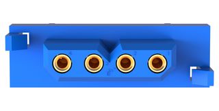 PLA04F300A1/AA - Rectangular Power Connector, 4 Contacts, PLA Series, PCB Mount, Through Hole, 5 mm, Receptacle - POSITRONIC