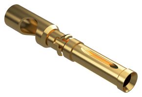 FS116N2/AA - Rectangular Power Contact, GMCT Series, Gold Plated Contacts, Copper Alloy, Socket, Solder Cup - POSITRONIC