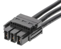 218056-0310 - Cable Assembly, EXTreme Guardian Receptacle to EXTreme Guardian Receptacle, 3 Ways, 11 mm, 1 Row - MOLEX