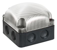 85340060 - Beacon, LED, White, Steady, 230 VAC, 85 x 85 x 72 mm, IP66/67 - WERMA