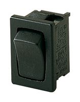 1801.1101 - Rocker Switch, On-Off, SPST, Illuminated, Panel Mount, White, 1800 Series - MARQUARDT
