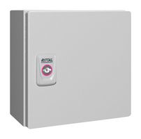 1549000 - Metal Enclosure, Multipurpose, Carbon Steel, 200 mm, 200 mm, 120 mm, IP66 - RITTAL