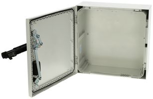 ARCA 505021S NO MP - Plastic Enclosure, Swing Handle, Multipurpose, Polycarbonate, 500 mm, 500 mm, 210 mm, IK10, IP66 - FIBOX
