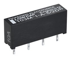 103M-1-A-5/2D - Reed Relay, SPST-NO, 5 V, 103 Series, Through Hole, 150 ohm, 500 mA - PICKERING